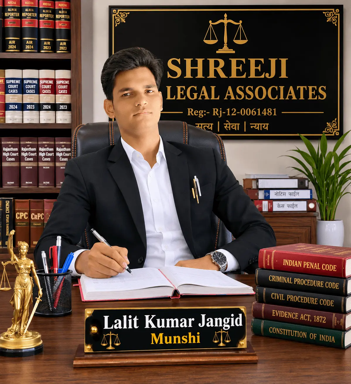 Portrait of Lalit Kumar Jangid