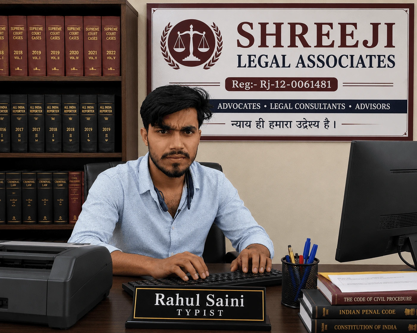 Portrait of Rahul Saini